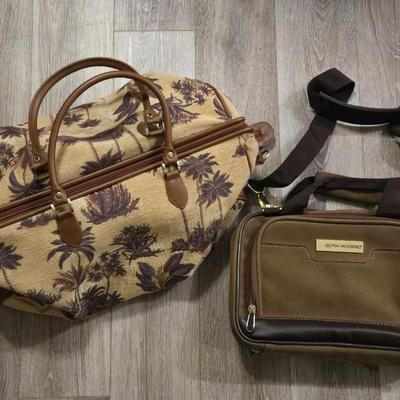 Luggage and Gloria Vanderbilt Cosmetic Bag
