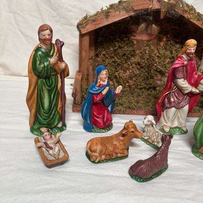 Nativity set