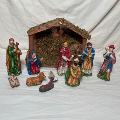 Nativity set