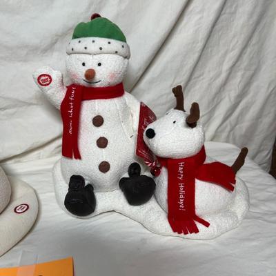 Plush mechanical Christmas items