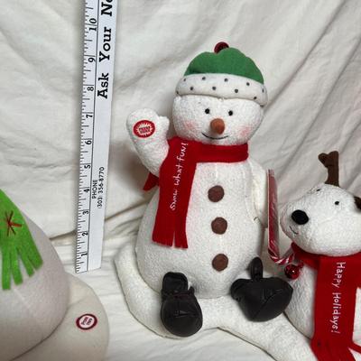 Plush mechanical Christmas items
