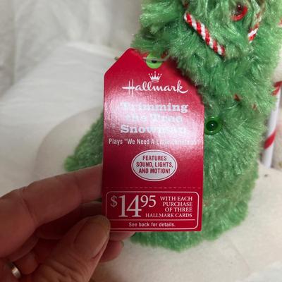 Plush mechanical Christmas items