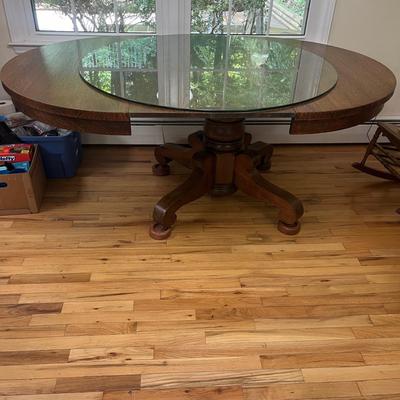 Pedestal Dining Room Table (DR-MG)