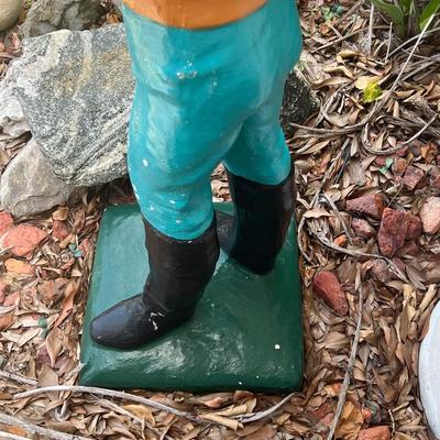 3.5Ft Tall Jockey Cement Statue ~ Extremely Heavy