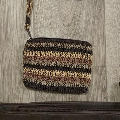 (2) Handbags and a Wallet
