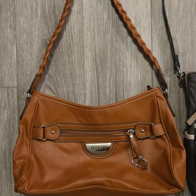 (2) Handbags and a Wallet