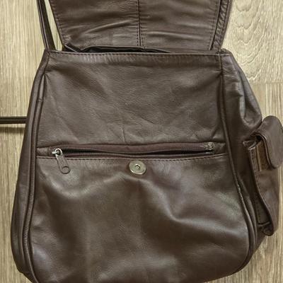 Leather Backpack Purse