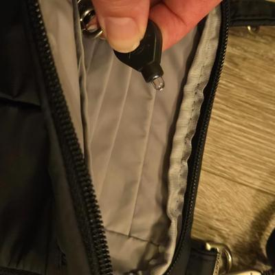 Travel Crossbody with a Shielded Pocket