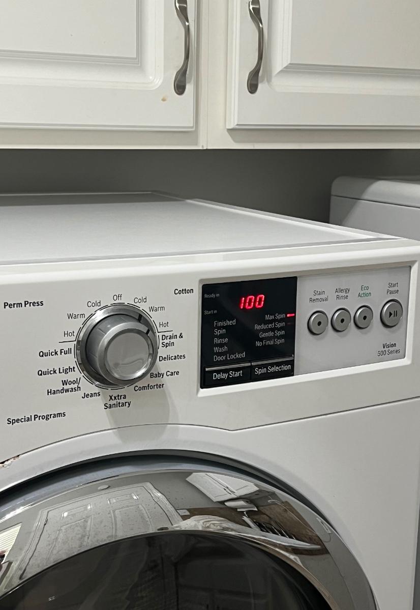 BOSCH Vision 500 Series 2010 Front Load Washing Machine *Read