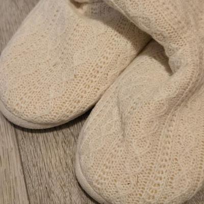 Size Large Sweater Slippers
