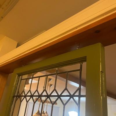 Cathedral Glass Framed Panel (DR-MG)