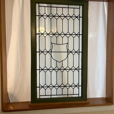 Cathedral Glass Framed Panel (DR-MG)