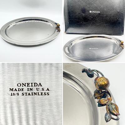 ONEIDA ~ Stainless Steel Serving Set ~ Set Of Three (3)