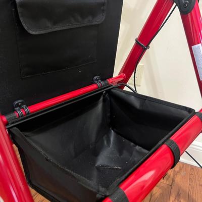 Heavy Duty Rollator Walker with Seat & Storage