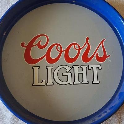 Coors light serving tray