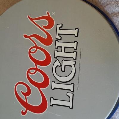 Coors light serving tray