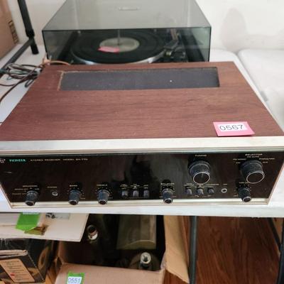Pioneer Stereo Receiver SX-770 Powers up Good FM Single