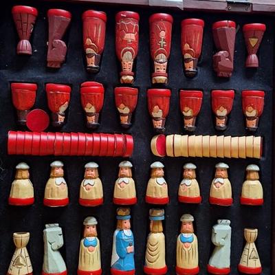 Wooden Chess Pieces