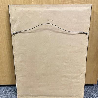 Framed Wall Art Botanical Apple Print gold frame