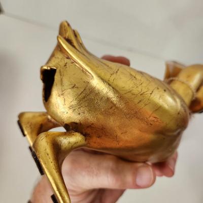 Pair Vintage McFarlin Golden Ducks with Tag