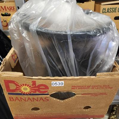 Propane Gas Patio Outdoor Mini Fire Pit W 2 Full Tanks 14" dia. X 15" H