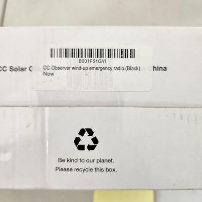 C Crane CC Solar Observer AM/FM Weather Solar Emergency Radio NIB