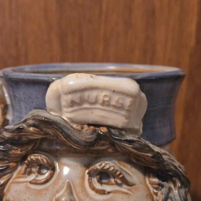 Nurse Theme Pottery Mug
