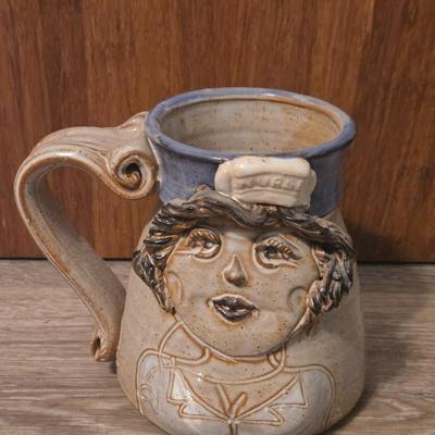 Nurse Theme Pottery Mug