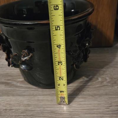 Brown Pottery Flower Pot