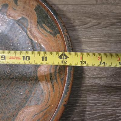 Pottery Chip and Dip Platter