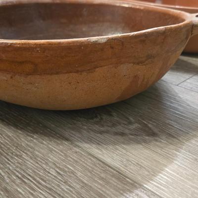 (2) Terracotta Serving Dishes