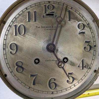 Antique Chelsea Ship Bell Clock