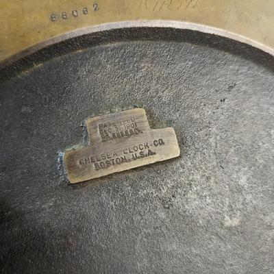 Antique Chelsea Ship Bell Clock