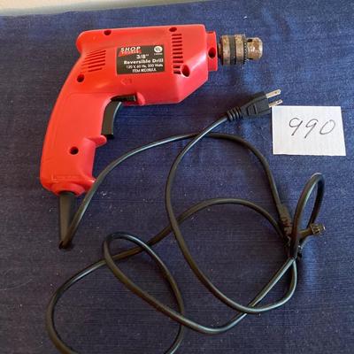Shop Source 3/8” Reversible Drill
