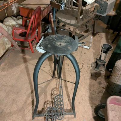 Antique Foot Pedal Scroll Saw