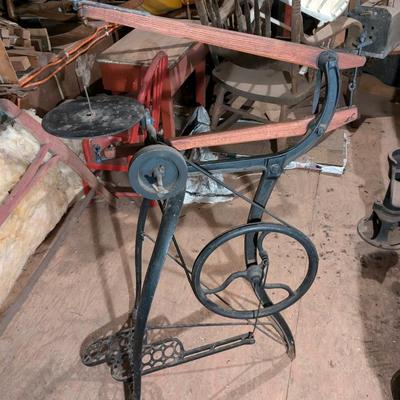 Antique Foot Pedal Scroll Saw