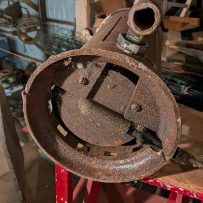 Antique Cast Iron Water Heater