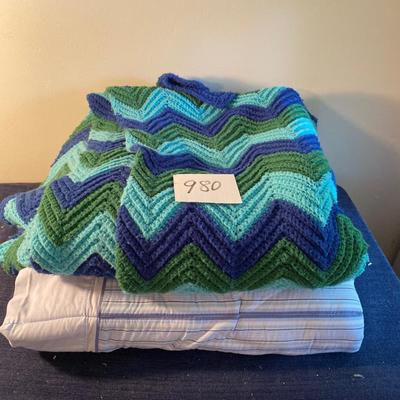 Afghan and Blanket