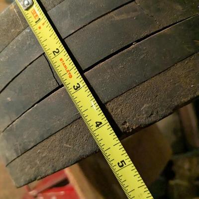 Antique 1' Wooden Wheel
