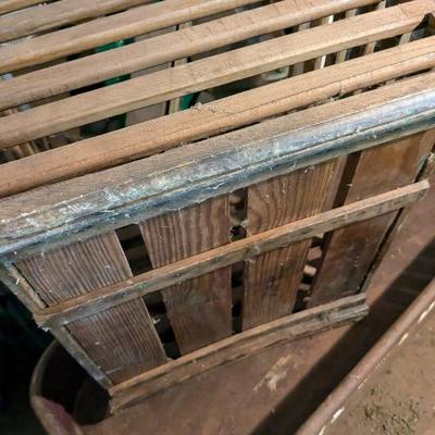 Antique Egg Crate, Owosso, Mich