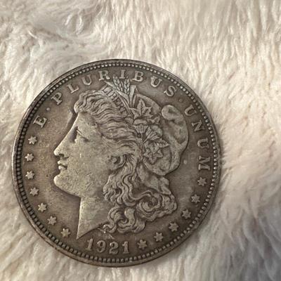 1921 P MORGAN VF