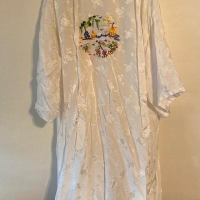 Vintage China Rayon Robe
