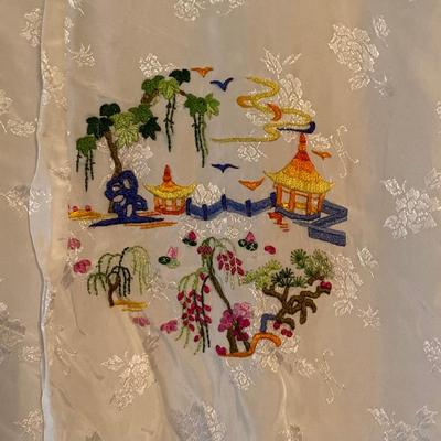 Vintage China Rayon Robe