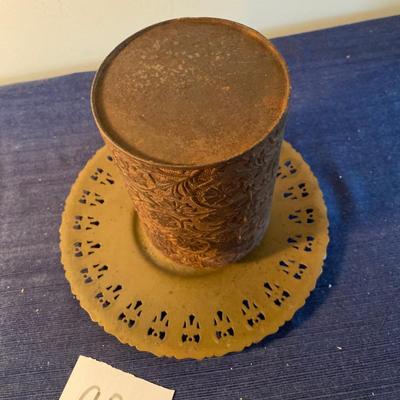 Vintage Embossed Tin