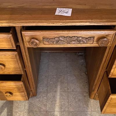 Beautifully Carved Desk