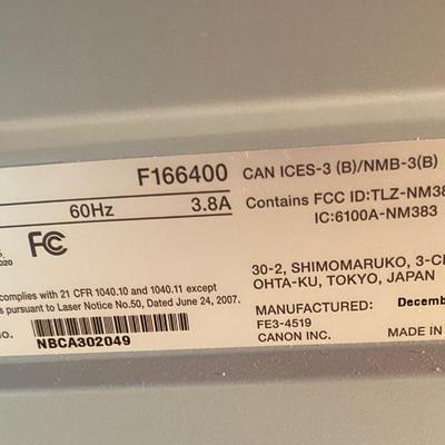 Cannon Image Glass Printer