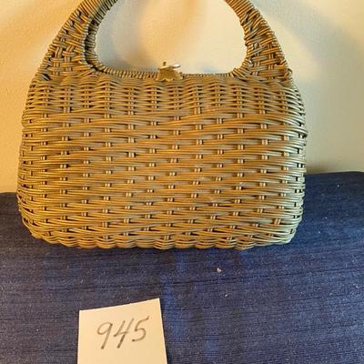 Vintage Wicker Purse