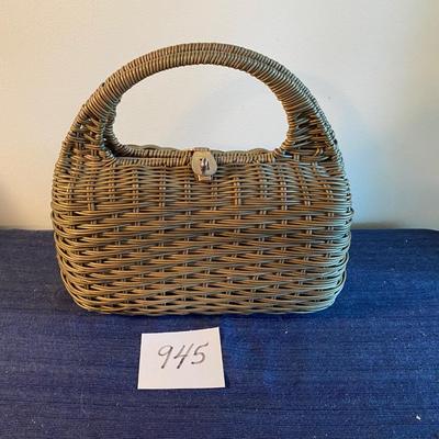Vintage Wicker Purse