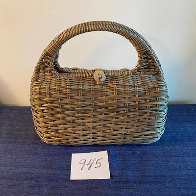 Vintage Wicker Purse