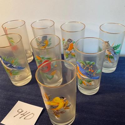 Vintage Bird Glasses